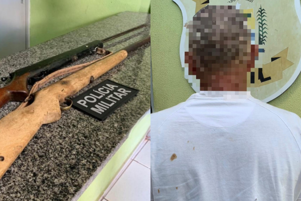 Suspeito é preso após tentar disparar contra companheira no Piauí