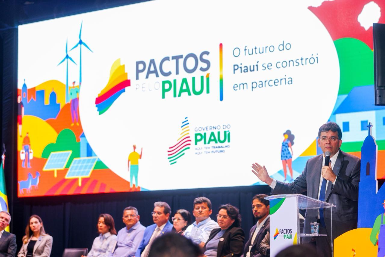 Rafael Fonteles apresenta resultados do Pactos pelo Piauí e destaca adesão de 223 municípios