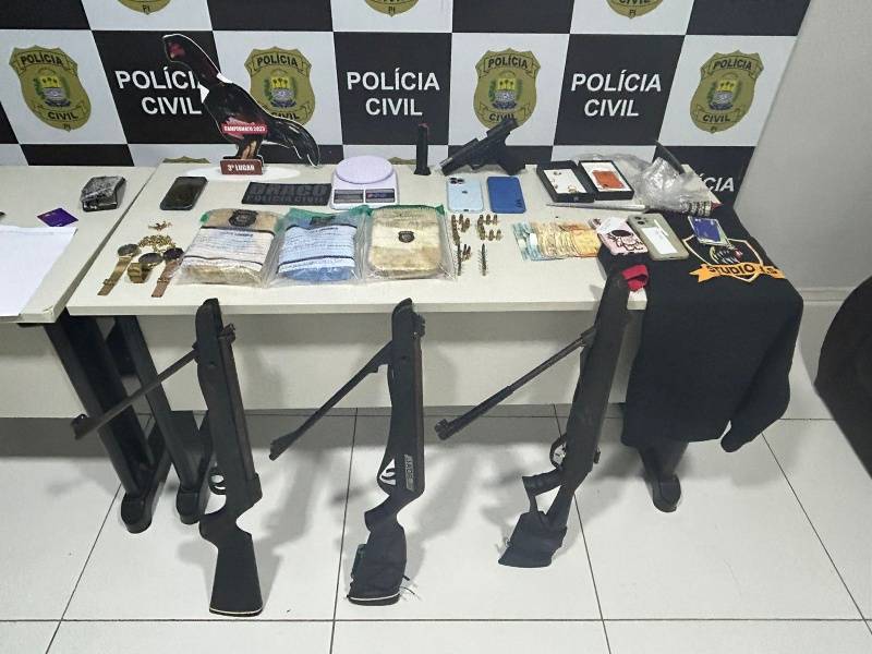 DRACO prende faccionados com 200 galos de briga avaliados em R$ 500 mil