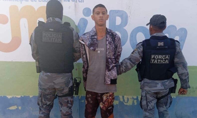 Jovem foragido do CEM é preso  após tentar agredir o pai e a avó na Zona Sul de Teresina