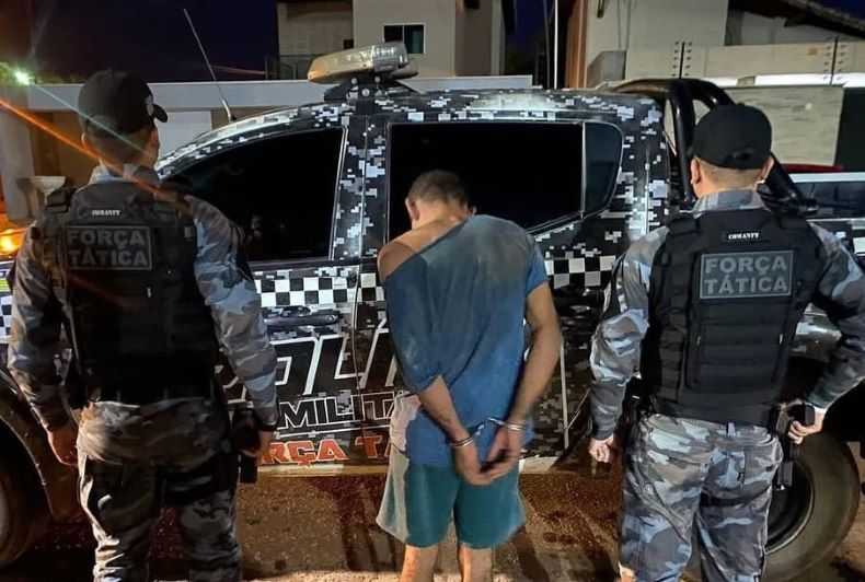 Homem é preso em Picos após furtar loja e tentar trocar produtos por drogas