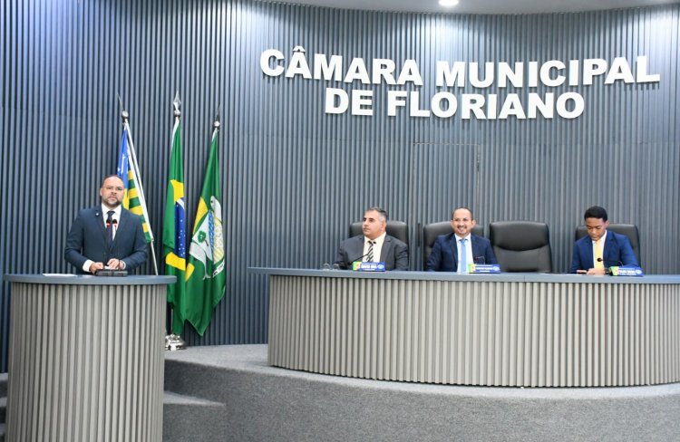 Vice-prefeito Joab Curvina destaca eixos da gestão na abertura do Ano Legislativo