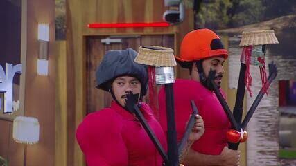 Sábado de muitas emoções no BBB 25