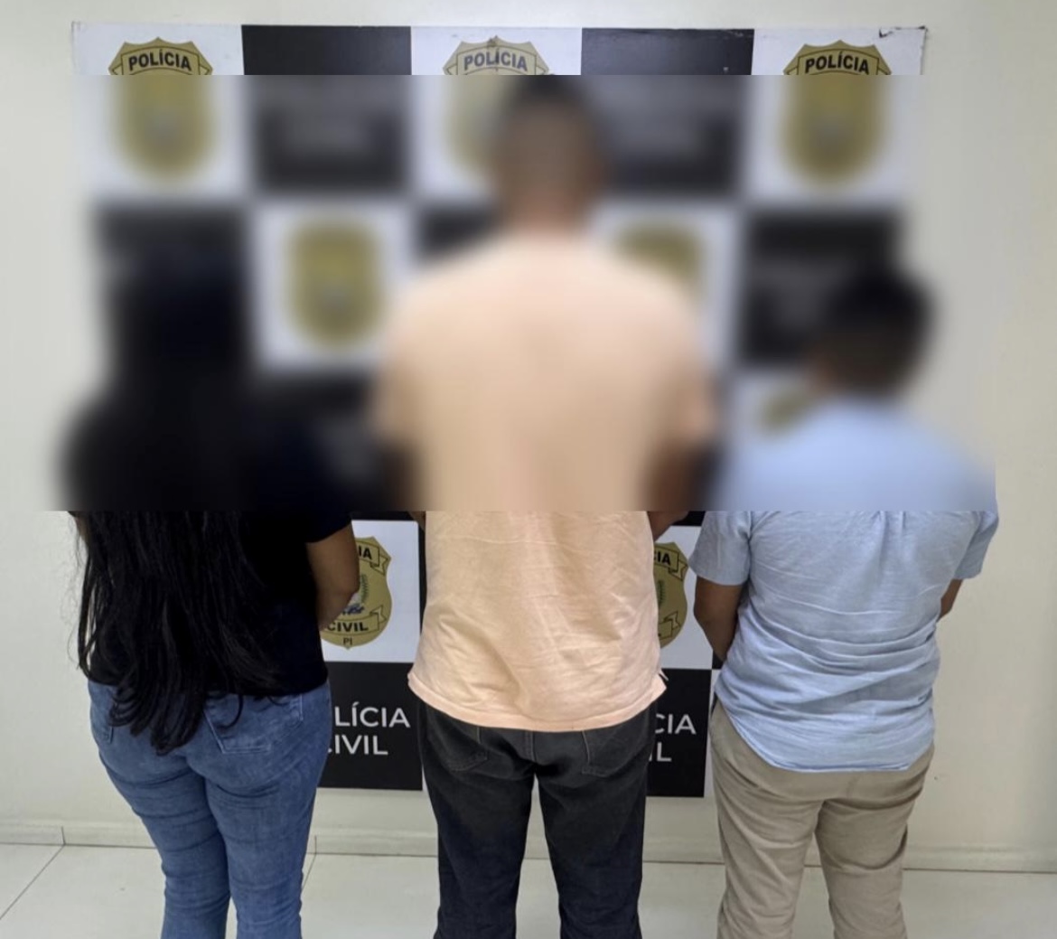 Polícia Civil prende três pessoas por tortura e sequestro em Teresina