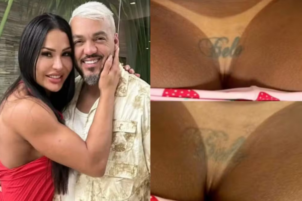 Laser, trilha sonora e indireta: Gracyanne apaga tatuagem para Belo e sela fim definitivo do casamen