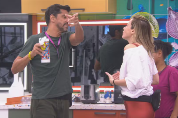 Ana Paula Renault e Alberto Cowboy brigam aos gritos no BBB 26