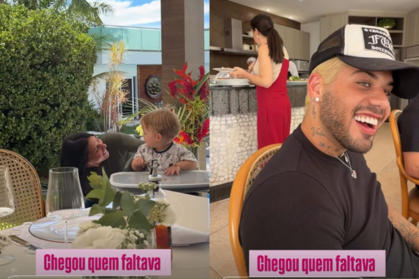 Ana Castela passa Dia da Mulher com Zé Felipe e família do cantor em Goiânia