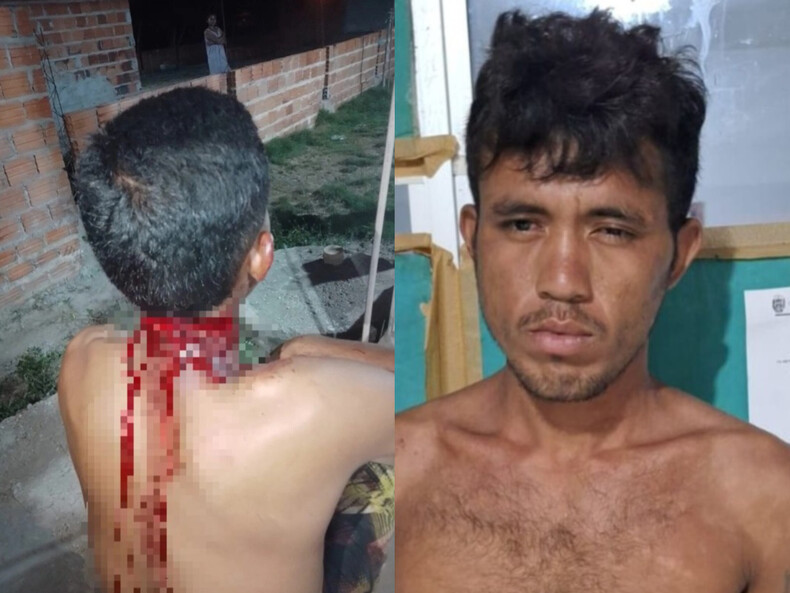 Briga entre irmãos quase deixa um homem degolado em José de Freitas