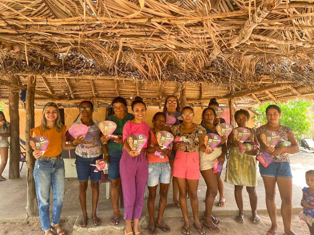 Projeto Dignidade Menstrual leva orientações a mulheres de Monsenhor Gil