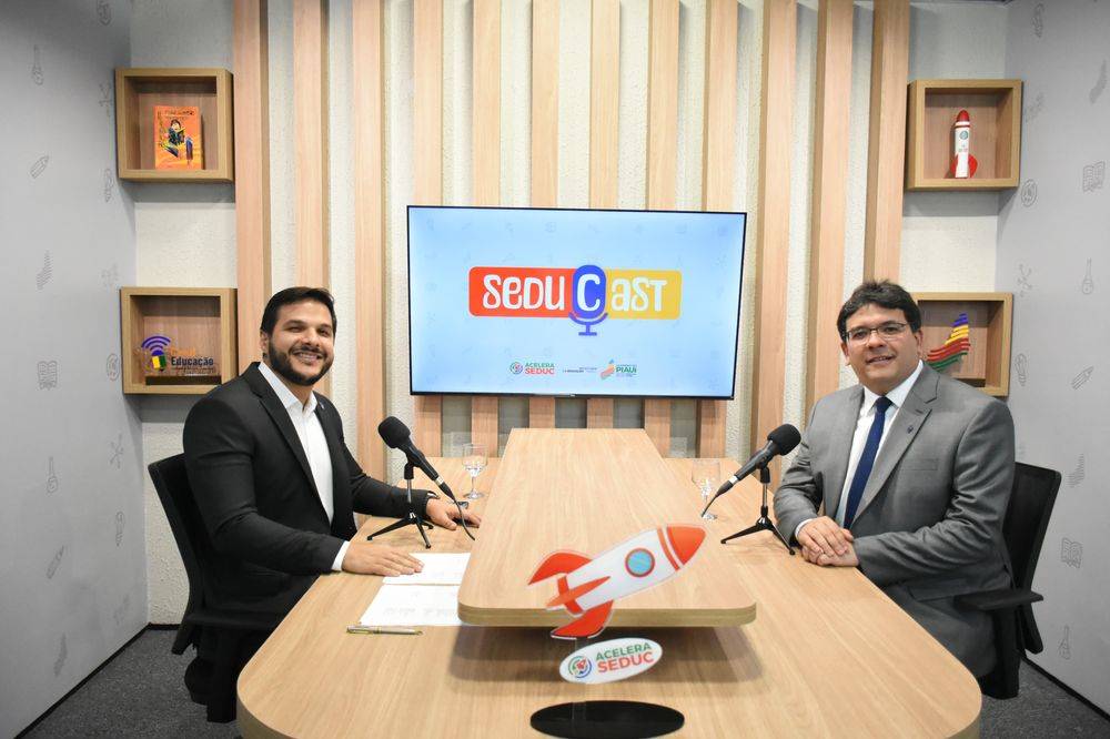 Rafael Fonteles é o primeiro convidado do podcast da Seduc