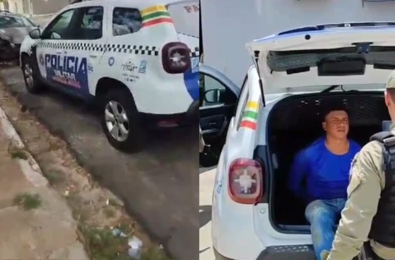Homem é preso por efetuar disparos em via pública de Teresina