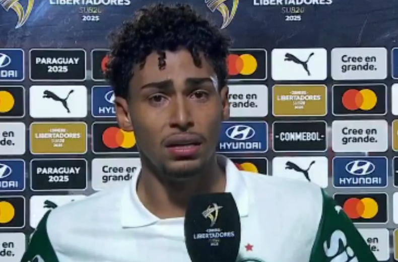 Jogador do Palmeiras é vítima de racismo durante partida