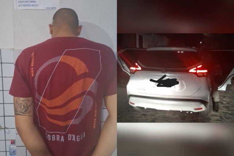 Homem é preso na Zona Sul após ser flagrado pela PM com armas e munições