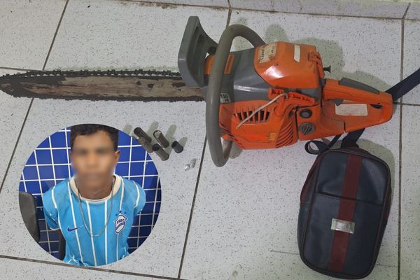Adolescente é apreendido após ameaçar a namorada com serra elétrica no Piauí