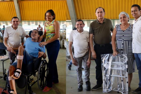 Secretário Mauro Eduardo entrega 1.577 equipamentos de mobilidade no Sul do Piauí