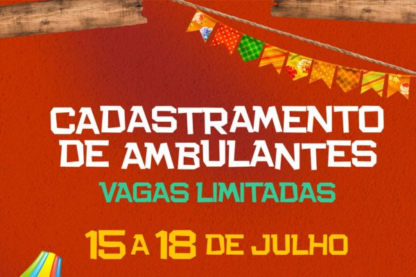 Prefeitura de Esperantina inicia cadastramento de ambulantes para o São João da Esperança 2025