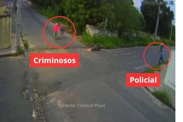 Policial reage a tentativa de assalto e troca tiros com criminosos em Floriano