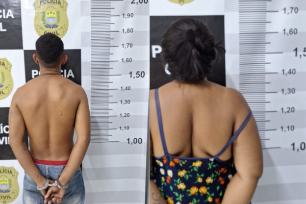Casal é preso com crack em Canto do Buriti