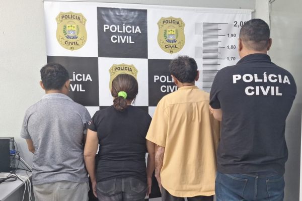 Pai, mãe e primo são presos suspeitos de estupro de vulnerável no Piauí