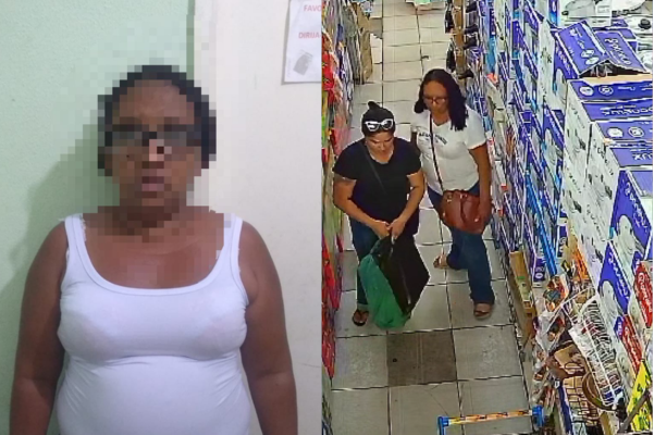 Mulher gravada furtando conjunto de panelas é presa