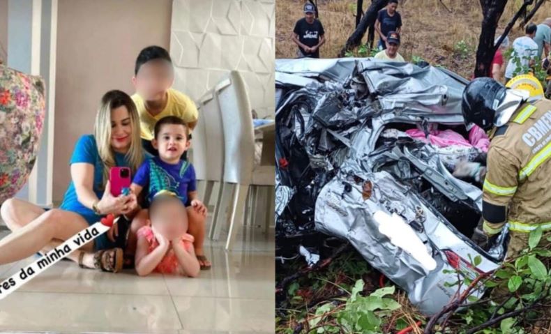 Veja quem são as vítimas do acidente na BR-222 que matou mãe e filho