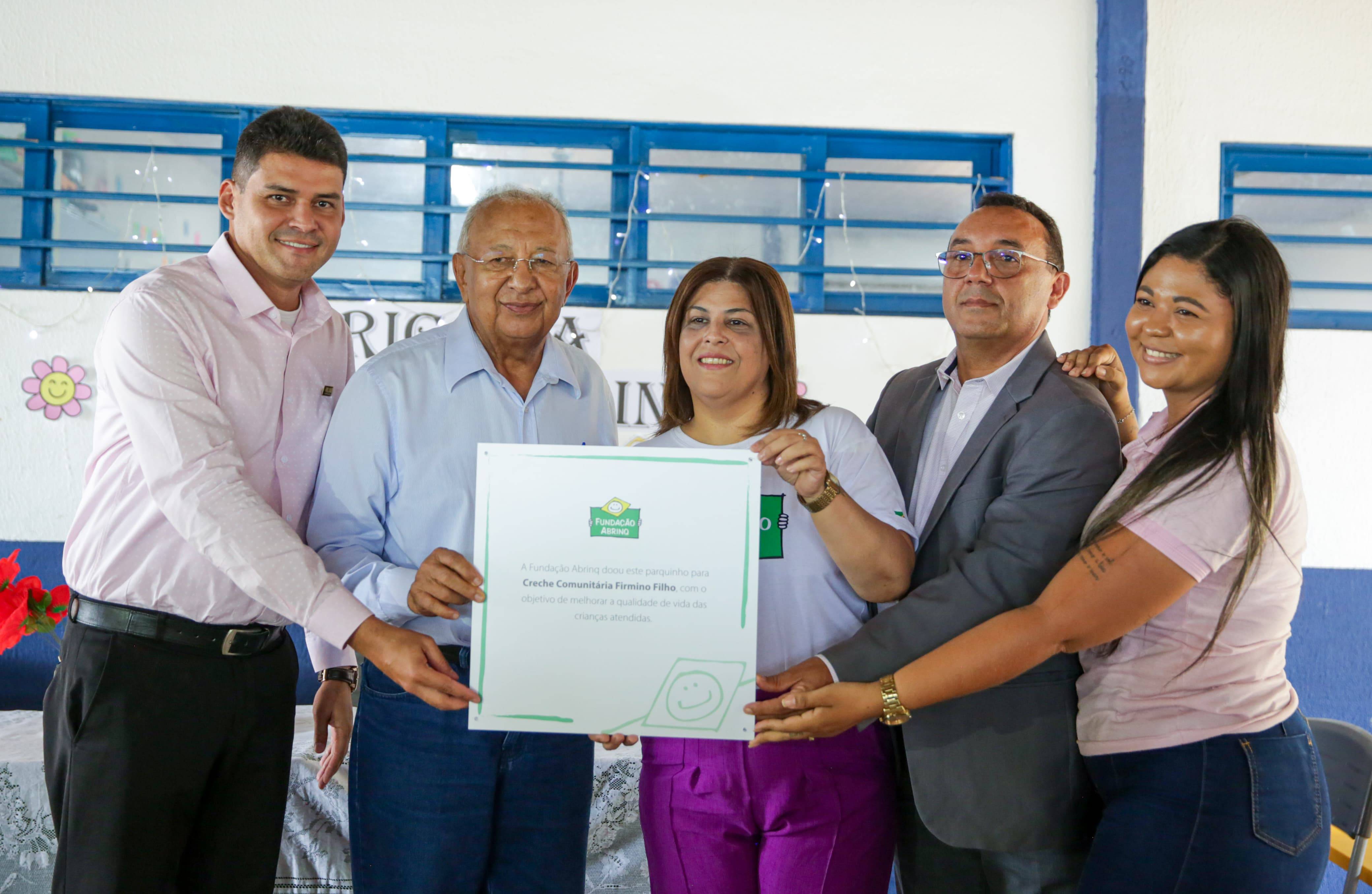 Prefeito de Teresina inaugura Parque Recreativo do CMEI Parque Firmino Filho