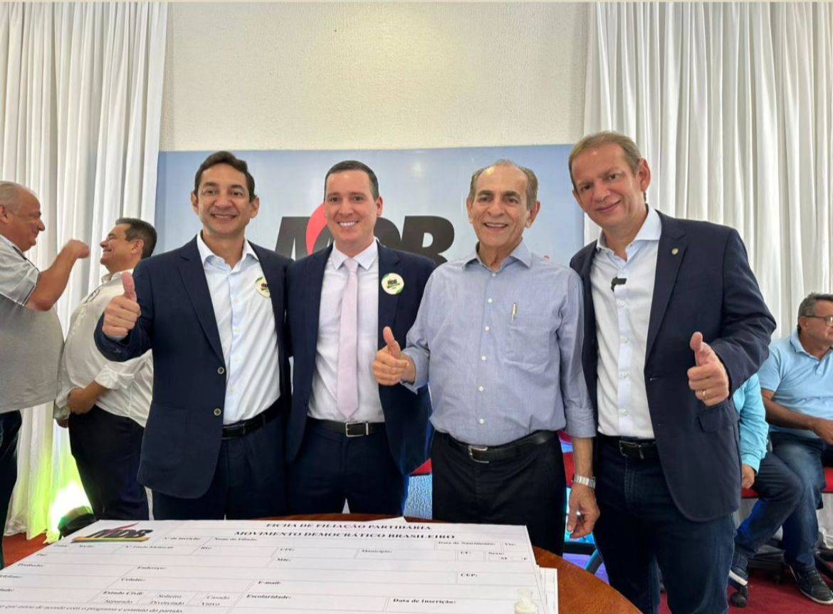 Ex-vereador Ítalo Barros filia-se ao MDB e pode disputar vaga na Câmara