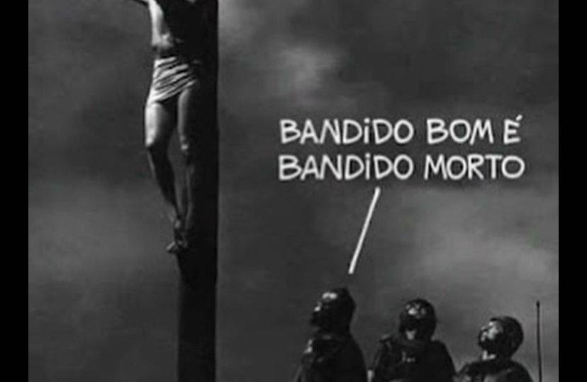 MTST provoca debates ao publicar imagem de Jesus Cristo com frase ofensiva