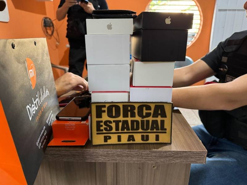 Polícia deflagra operação contra venda de celulares roubados no litoral do Piauí