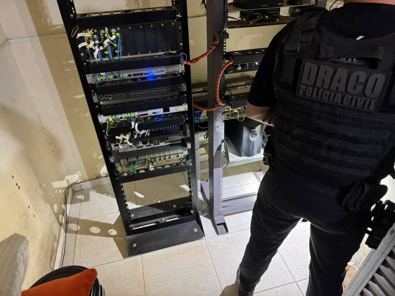 Operação Draco apreende R$ 500 Mil em equipamentos furtados no Piauí