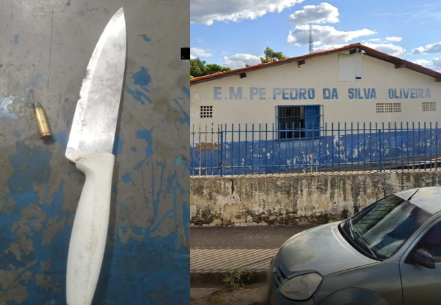Aluno de 12 anos leva faca para escola no Piauí para se vingar de colega