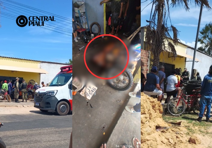 Homem é executado a tiros dentro de oficina mecânica em Parnaíba