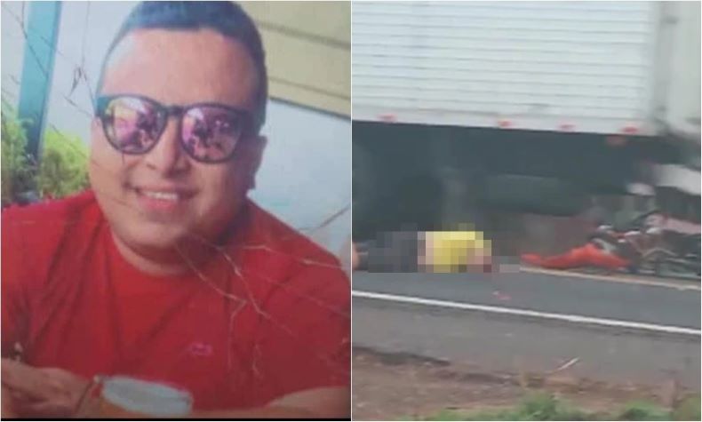 Motociclista morre após colisão com caminhão na BR-316 em Lagoa do Piauí