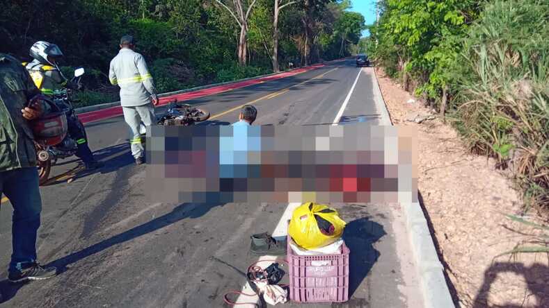 Motociclista morre em acidente na Zona Rural de Teresina