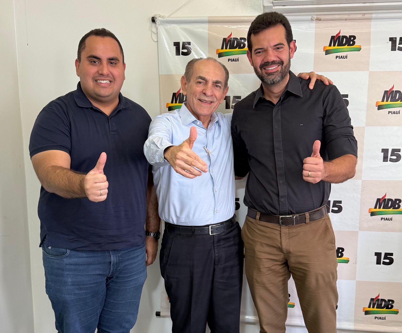Prefeito Evandro Abreu fecha com Marcelo Castro para o Senado