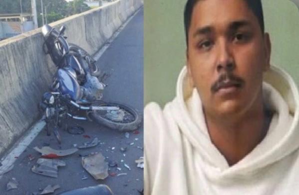 Motociclista que caiu do Viaduto da Tabuleta morre no HUT