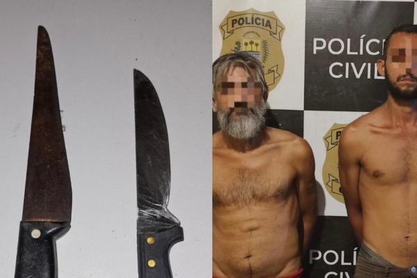 Dois homens são detidos após invasão de residência em Barras