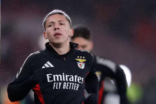 Uefa suspende Prestianni por racismo em caso com Vinícius Júnior