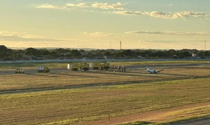 Pista é liberada após incidente com avião de pequeno porte em Teresina