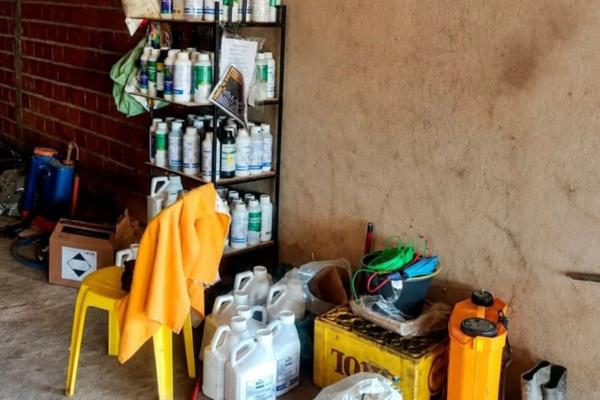 Fiscalização apreende 124 litros de agrotóxicos e interdita empresa no Piauí