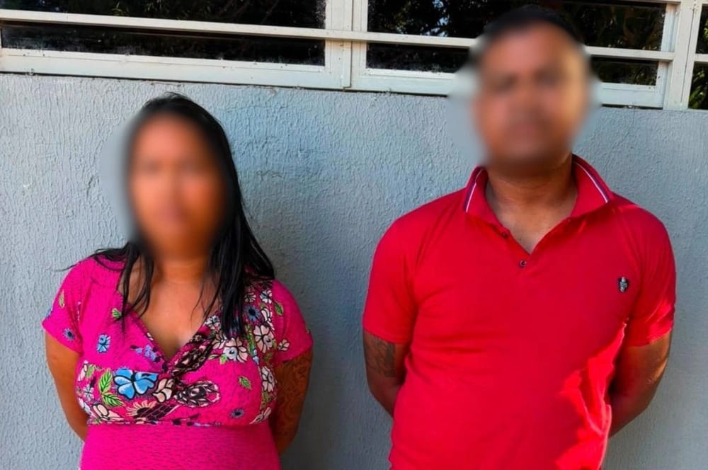 Casal do tráfico é preso no 