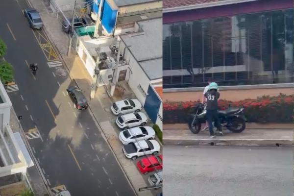 Sequência de assaltos termina em perseguição e troca de tiros na zona Leste de Teresina