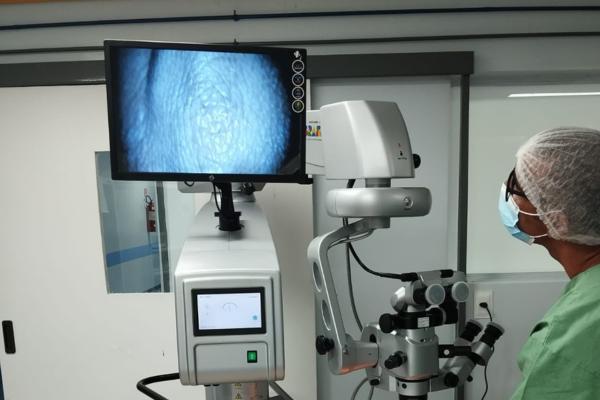 Novo equipamento amplia capacidade de cirurgias oftalmológicas no Hospital Getúlio Vargas